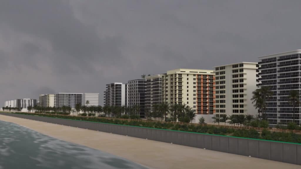 RSA Removable Barrier Floodwall System-Miami