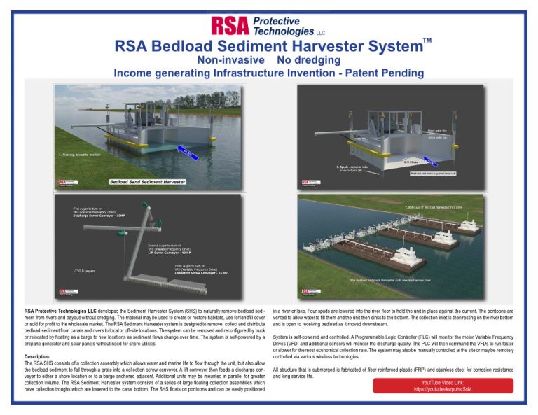 RSA Bedload Sediment Harvester - cover page